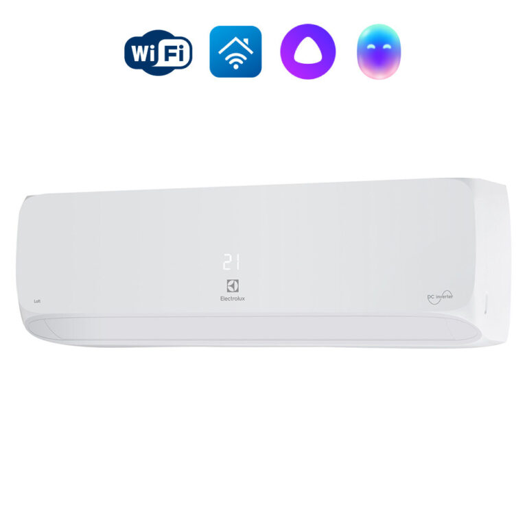 Сплит-система инверторного типа Electrolux Loft DC EACS/I-18HAL/N8 комплект — купить в Омске | Портал-комфорта