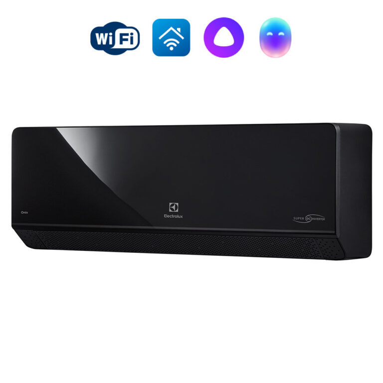 Сплит-система инверторного типа Electrolux Onix Super DC EACS/I-18HIX-BLACK/N8 комплект — купить в Омске | Портал-комфорта