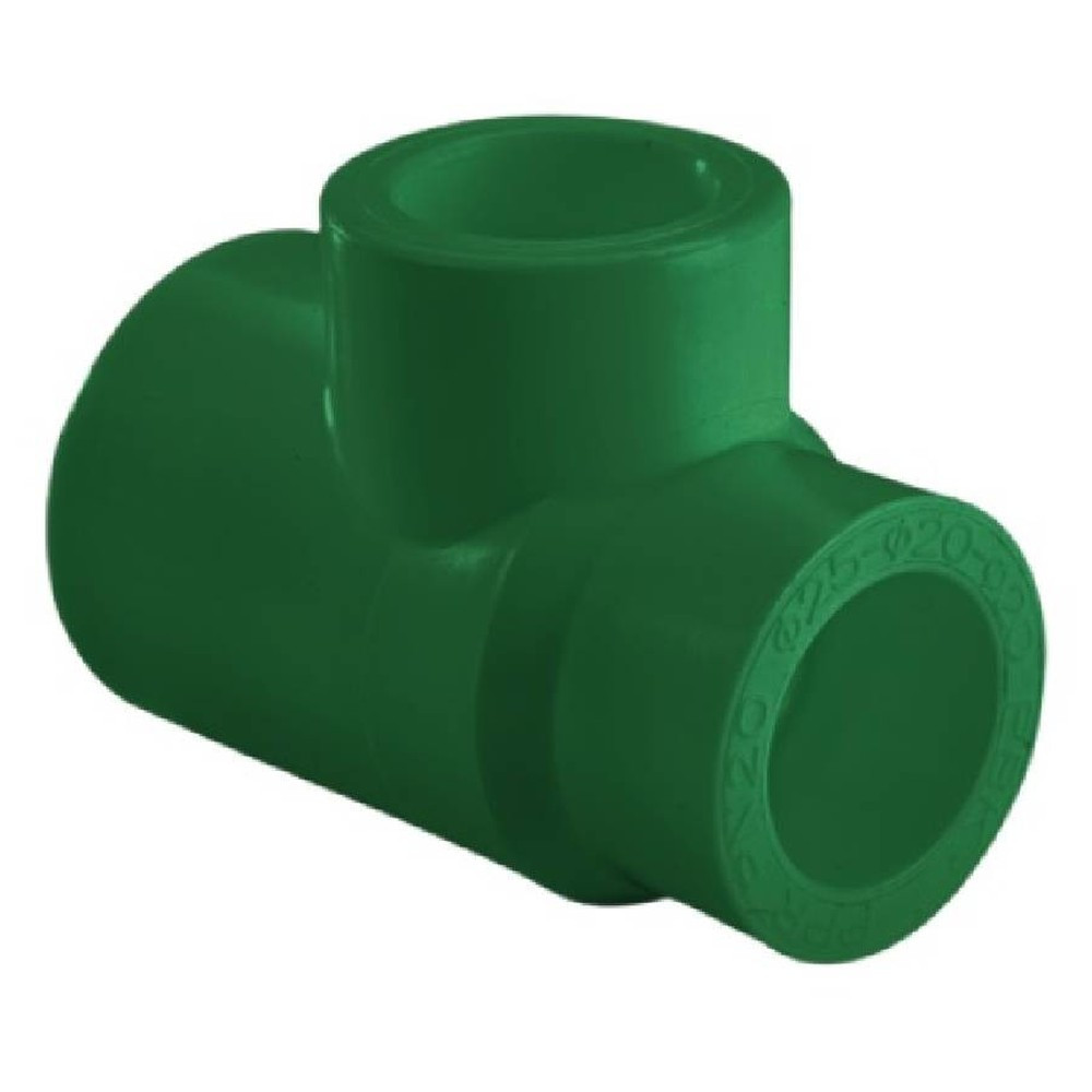 src Тройник ПП AntiFire переходной D75х63х75 Green — изображение 1