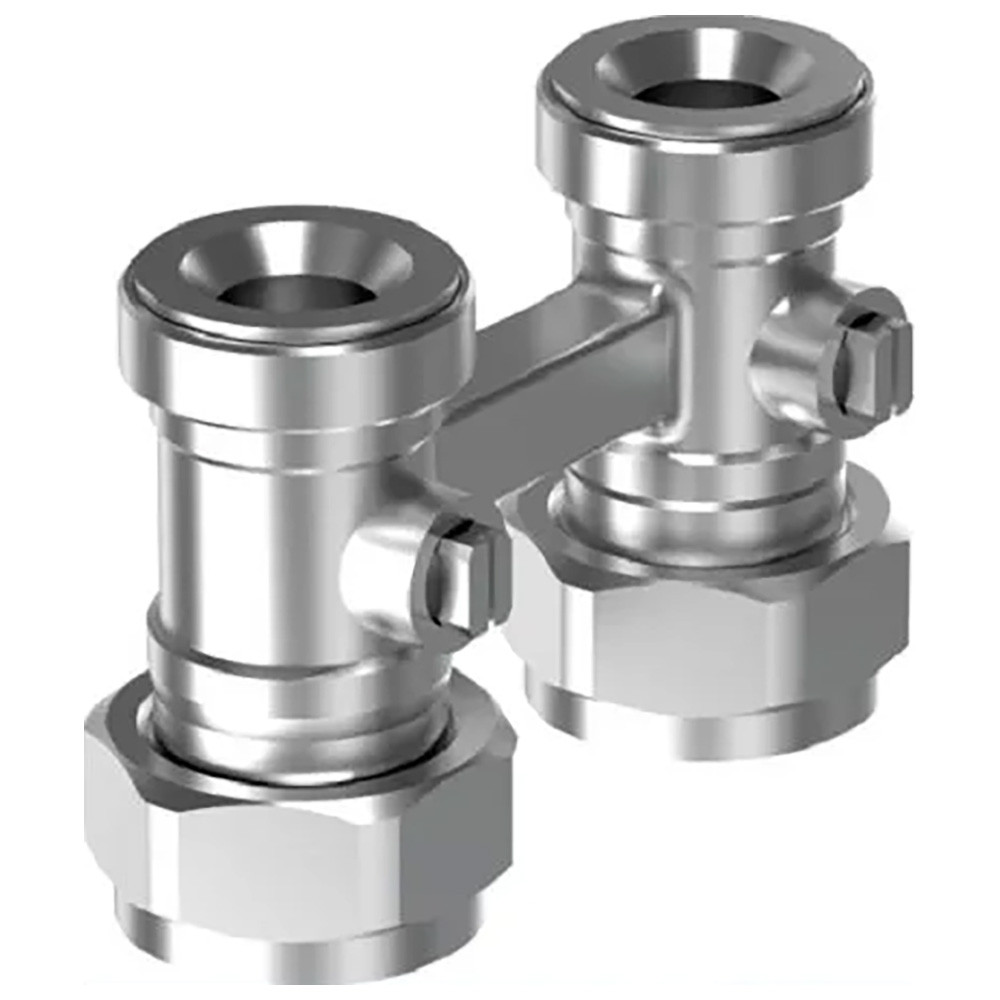 src Узел нижнего подключения радиатора с байпасом SMART RADI G3/4"НР ЕВРОКОНУС-G3/4"НГ (1084686) — изображение 1