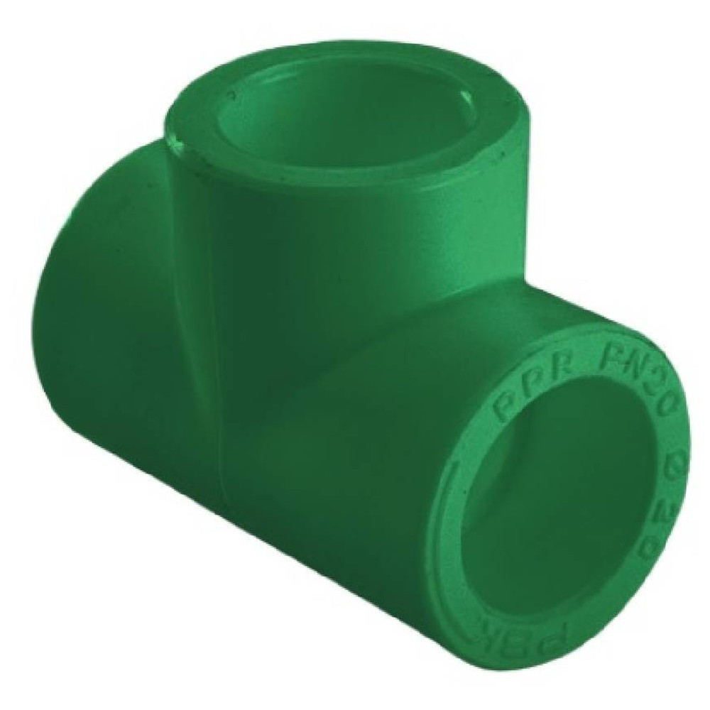 src Тройник ПП AntiFire D75х75х75 Green — изображение 1