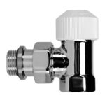 Набор термостатический для радиатора угловой Royal Thermo Design 1/2"М30х1,5 (Хром) — изображение 4