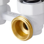 Узел нижнего подключения Royal Thermo угловой 1/2"х3/4" EK (белый) — изображение 5