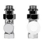 Набор термостатический для радиатора прямой Royal Thermo Design 1/2"М30х1,5 (Хром) — изображение 5