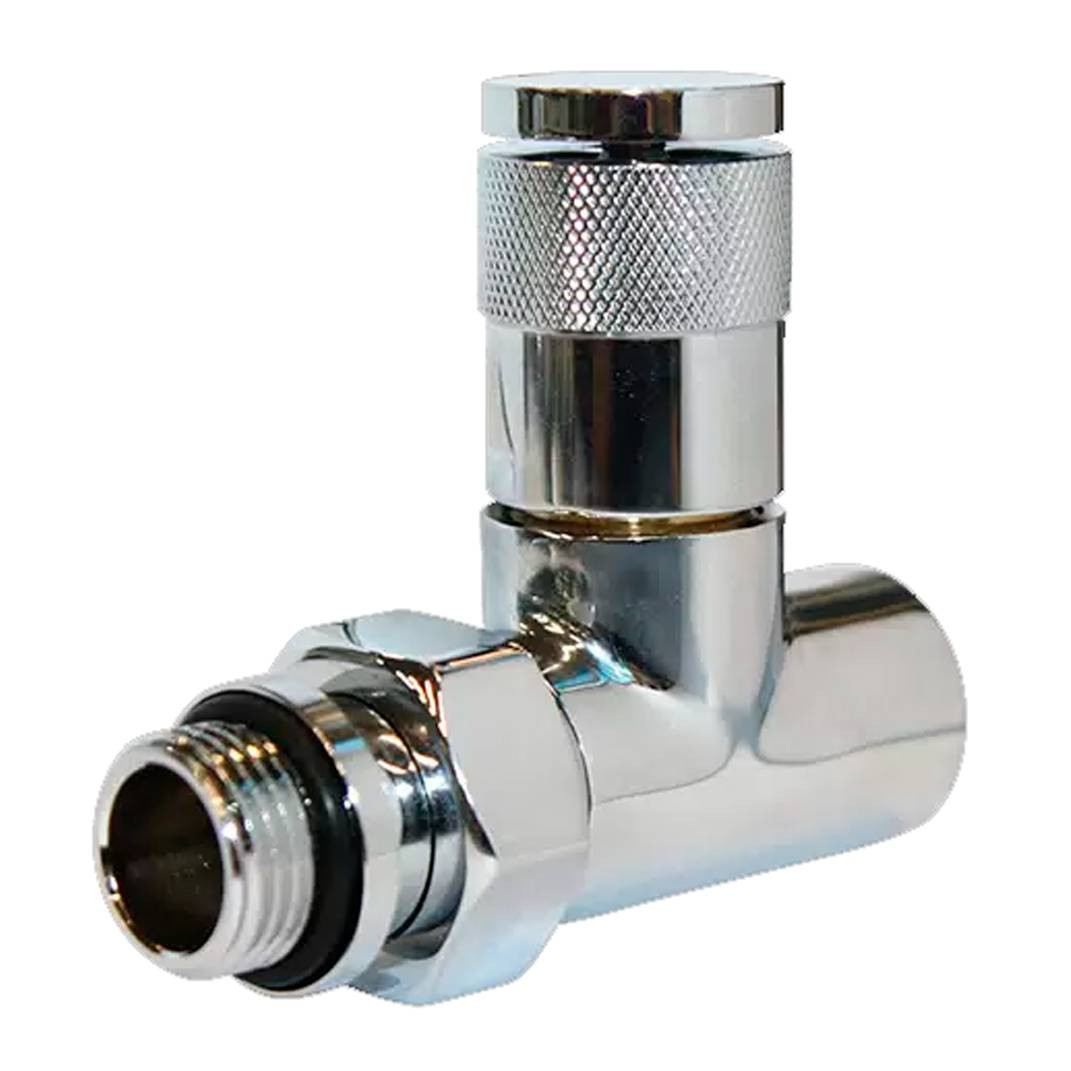 src Вентиль ручной регулировки Royal Thermo PIANO (хром), 1/2" прямой — изображение 1