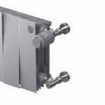 Набор термостатический для радиатора угловой Royal Thermo Design Pro 15 мм М30х1,5 (Хром) — изображение 2