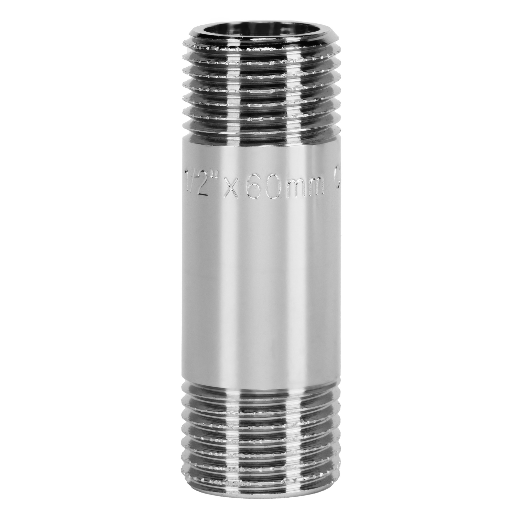 src Бочонок хром Royal Thermo 1/2"x60 нар. - нар. — изображение 1