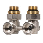 Узел нижнего подключения Royal Thermo угловой ½"х3/4"EK — изображение 2