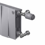 Набор термостатический для радиатора осевой Royal Thermo Design Pro 15 мм М30х1,5 (Хром) — изображение 2