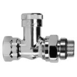 Набор термостатический прямой Royal Thermo Design 1/2" Click (Хром) с термоголовкой Design (Хром) — изображение 3