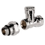 Набор термостатический прямой Royal Thermo Design 1/2" Click (Хром) с термоголовкой Design (Хром) — изображение 4