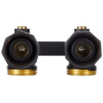 Узел нижнего подключения Royal Thermo угловой 1/2"х3/4" EK (черный) — изображение 4