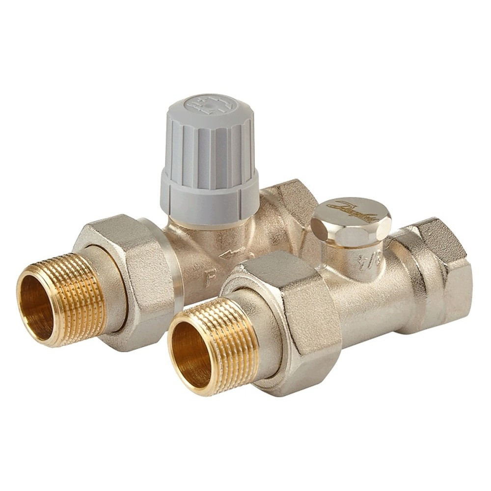src Набор термостатический для радиатора прямой Royal Thermo 1/2" Click — изображение 1