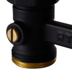 Узел нижнего подключения Royal Thermo прямой 1/2"х3/4" EK (черный) — изображение 5