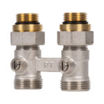 Узел нижнего подключения Royal Thermo прямой ½"х3/4"EK — изображение 2