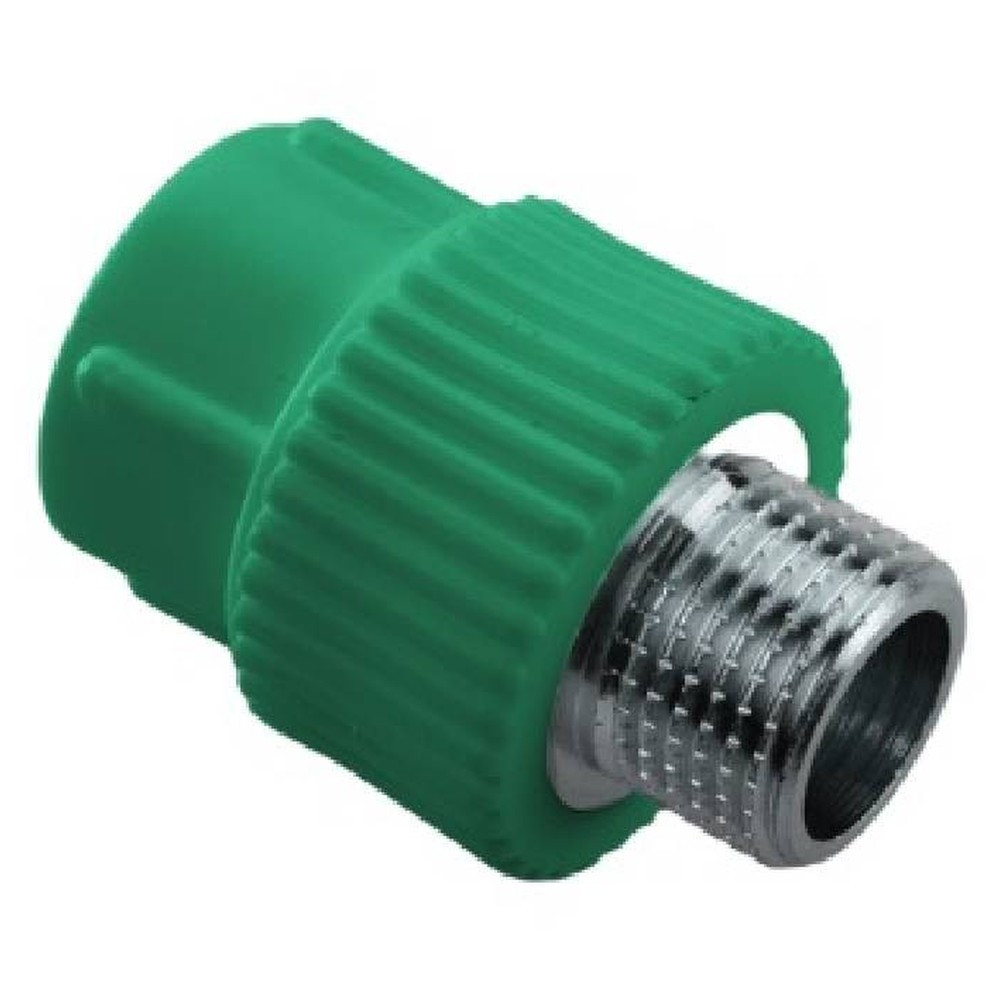 src Муфта комбинированная ПП AntiFire под ключ D63-2"НР Green — изображение 1