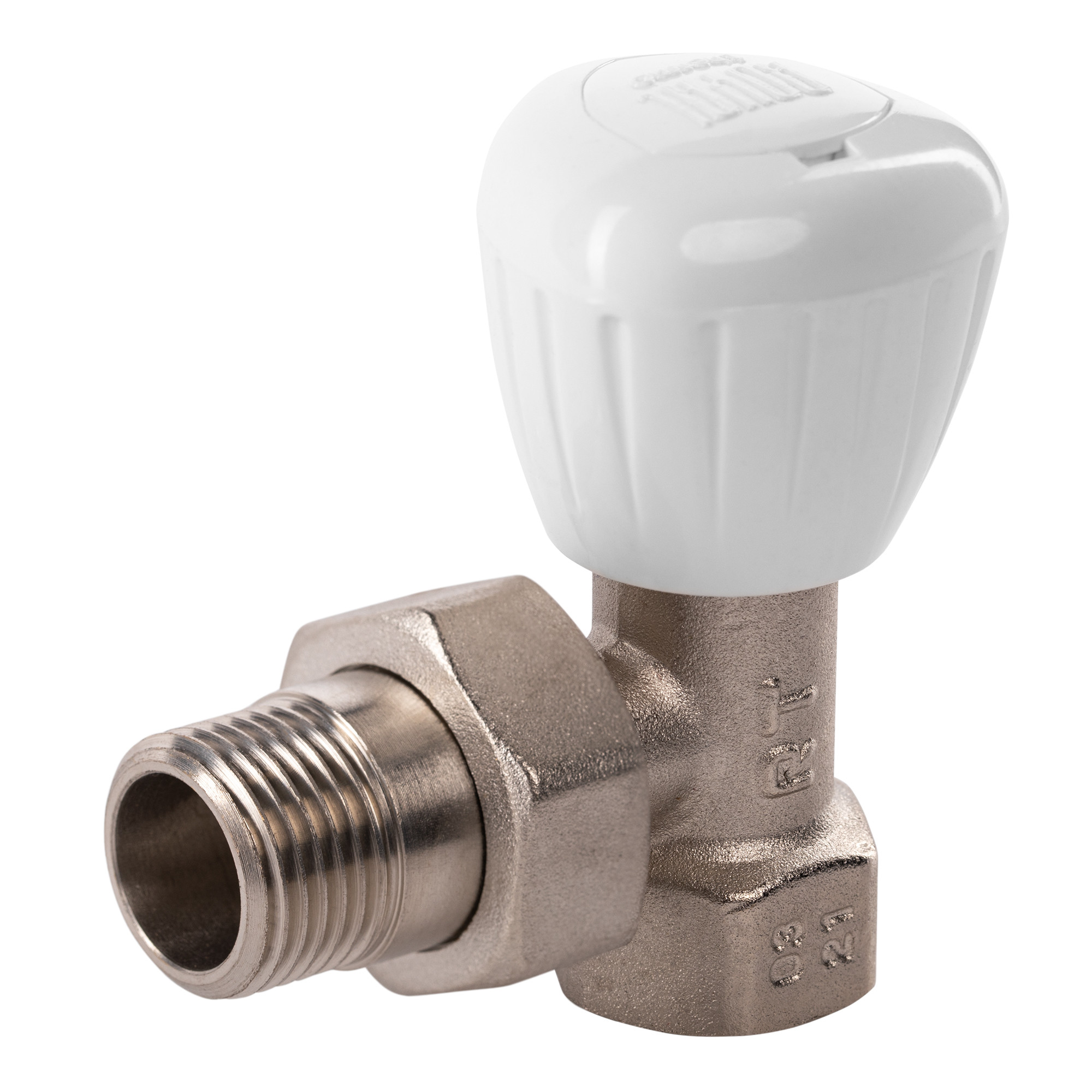 src Вентиль ручной регулировки угловой Royal Thermo 1/2" — изображение 1