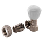 Вентиль ручной регулировки угловой Royal Thermo 1/2" — изображение 3
