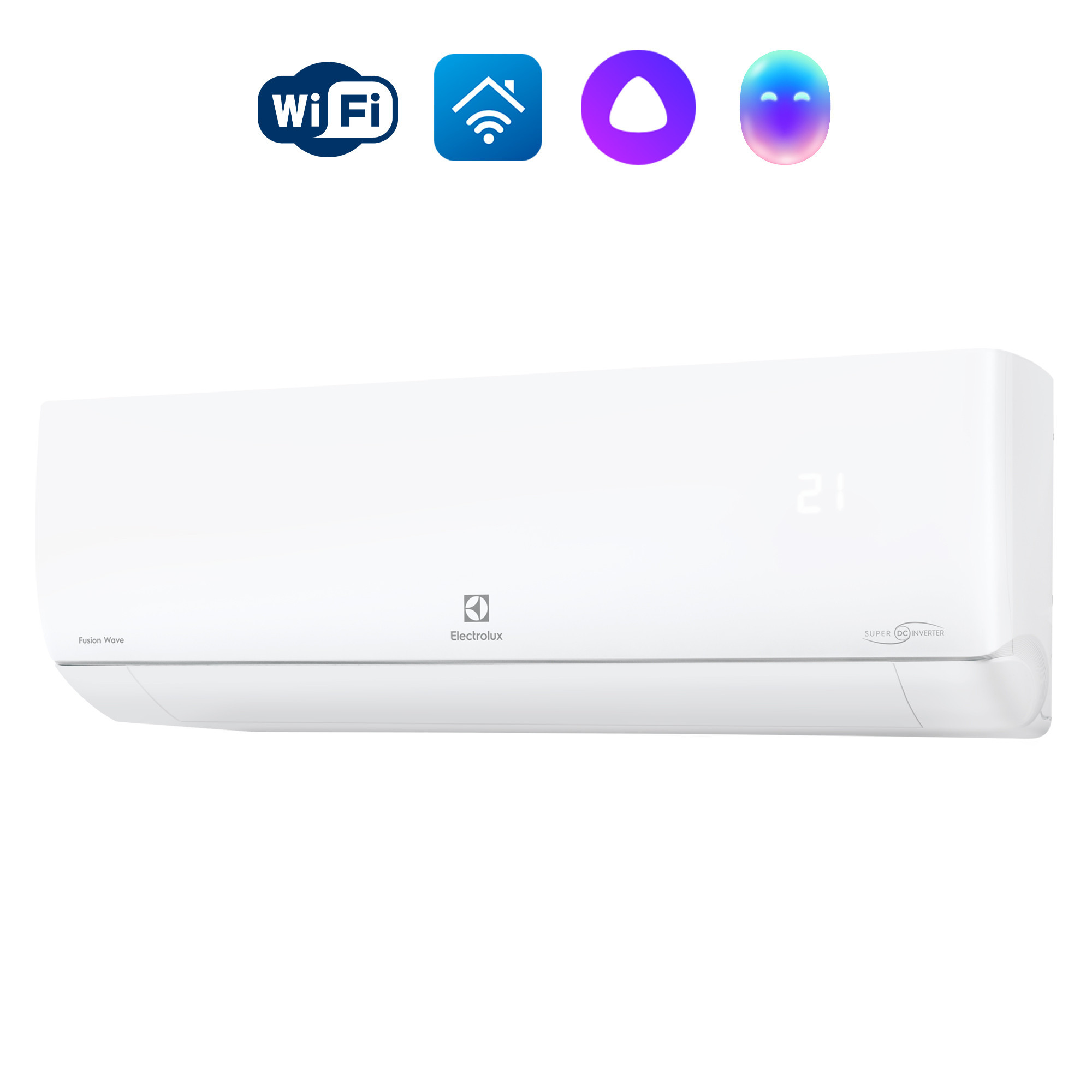 src Сплит-система инверторного типа Electrolux Fusion Wave Super DC EACS/I-24HFW/N8_V2 комплект — изображение 1